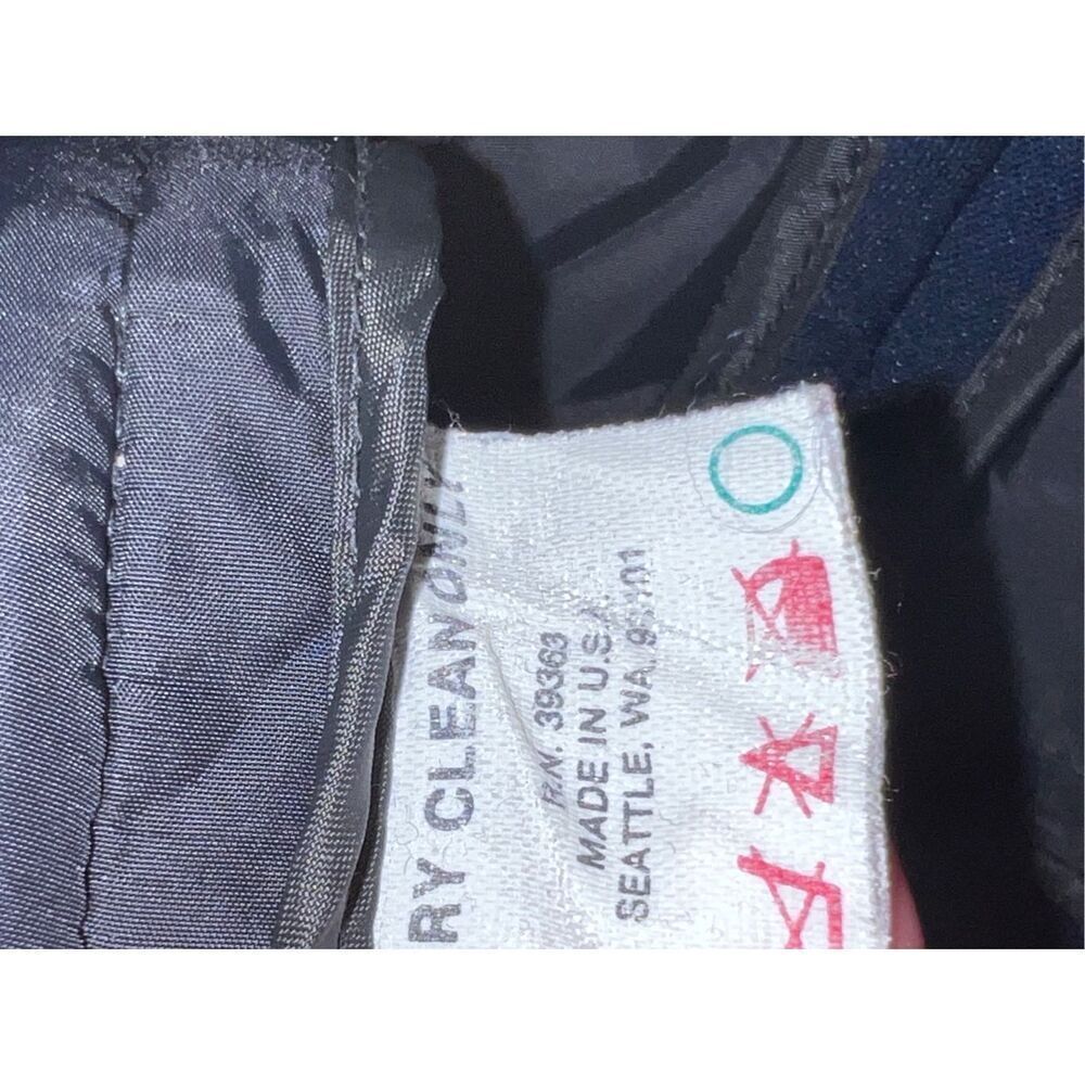 Vintage Women's Roffe Blue/Black Ski Pants Made in USA Size 10 - Picture 4 of 7